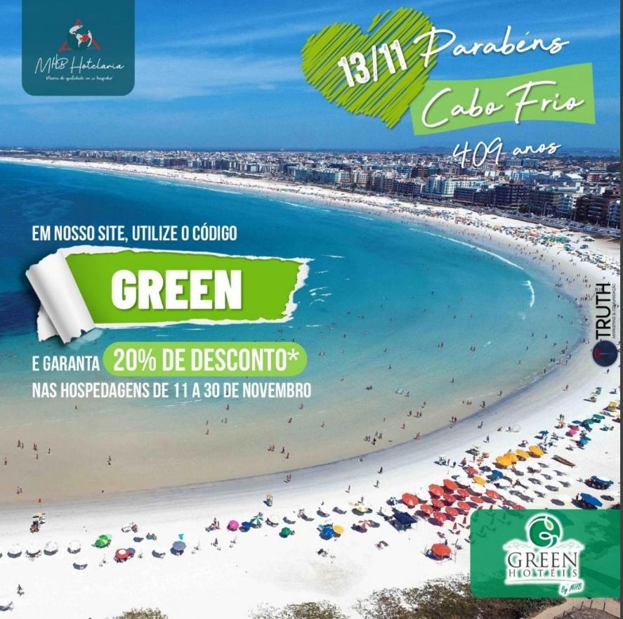 Green Hoteis Cabo Frio Exteriér fotografie